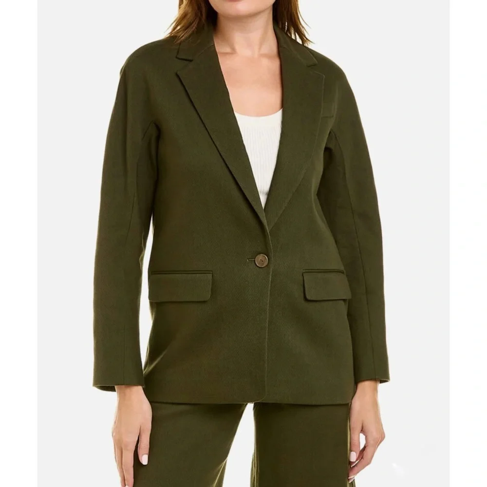 Vince olive green blazer
